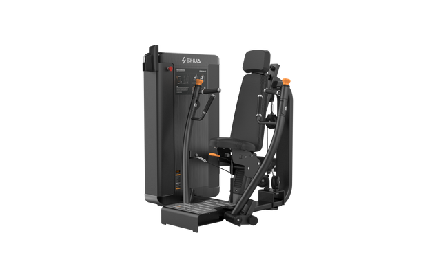 Shua G9801 Smart Chest Press selectorized machine, studio render 1 of 4