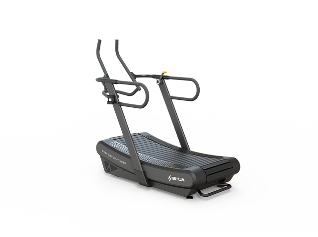 Shua T901Z Curve Treadmill, studio render 1 of 4