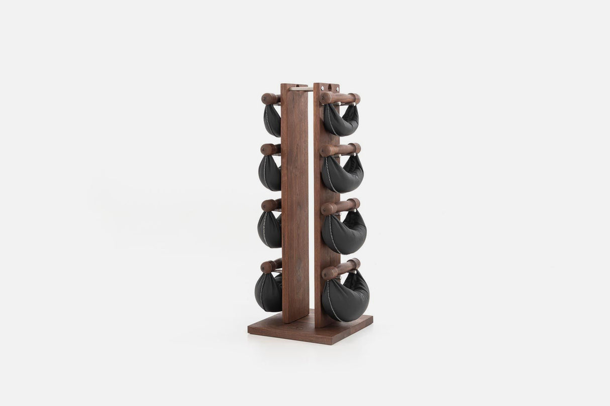 NOHRD SwingBells Tower Walnut Black Leather NOHrD Variant(s) - Color swing-turm-nuss-schwarz-1-walnut