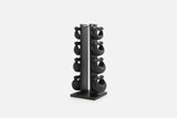 Nohrd - SwingBells Tower Shadow NOHrD Dumbell racks, power block stand, plate and bar storage, kettlebell racks, ball racks swing-turm-shadow-1-grey