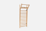 Nohrd - Wall Bar Oak NOHrD Aerobics; aerobic step, HR straps wallbars-oak