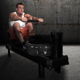 WaterRower Gronk M1 HiRise Rowing Machine Black WaterRower Rowers, Cross-Row waterrower_gronk-m1-with-hirise-1_view-7_0da6d89f-e013-4fdb-9484-a99399e3e545