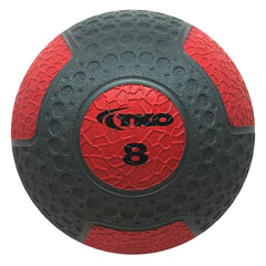 8 lb Commercial Rubberized Medicine ball is a heavy-duty, weighted ball designed to enhance your strength training workouts. The ball features an easy-to-grip double-dimpled rubber surface for effective tossing and catching.