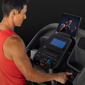 Easy adjustments on the Horizon 7.4AT-02 Treadmill Best Entry Level Treadmill